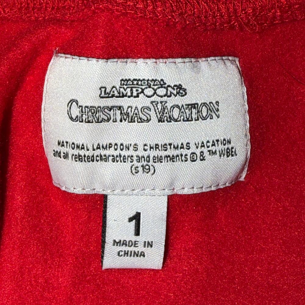 Bioworld National Lampoon's Christmas Vacation Sweatshirt Womens Plus Size 1 Red - Picture 4 of 5